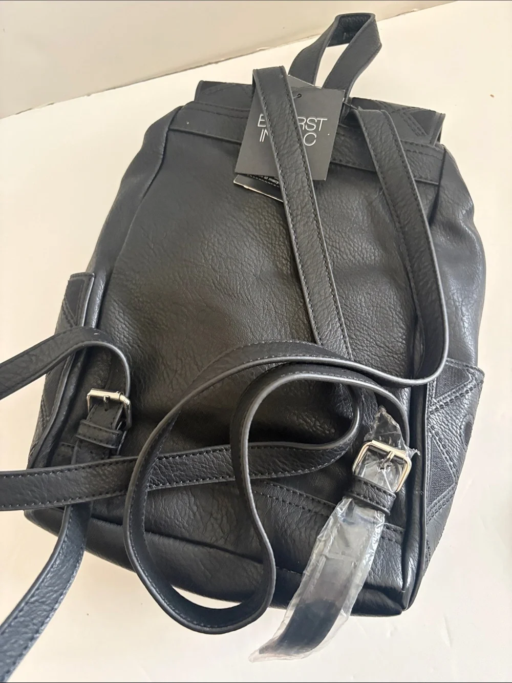 NWT I.N.C International Concept Women’s Embroidered Faux Leather Backpack